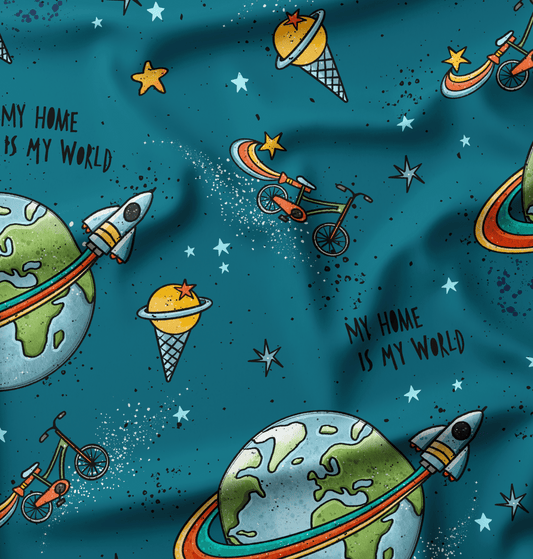 French Terry Home World - Vorbestellung