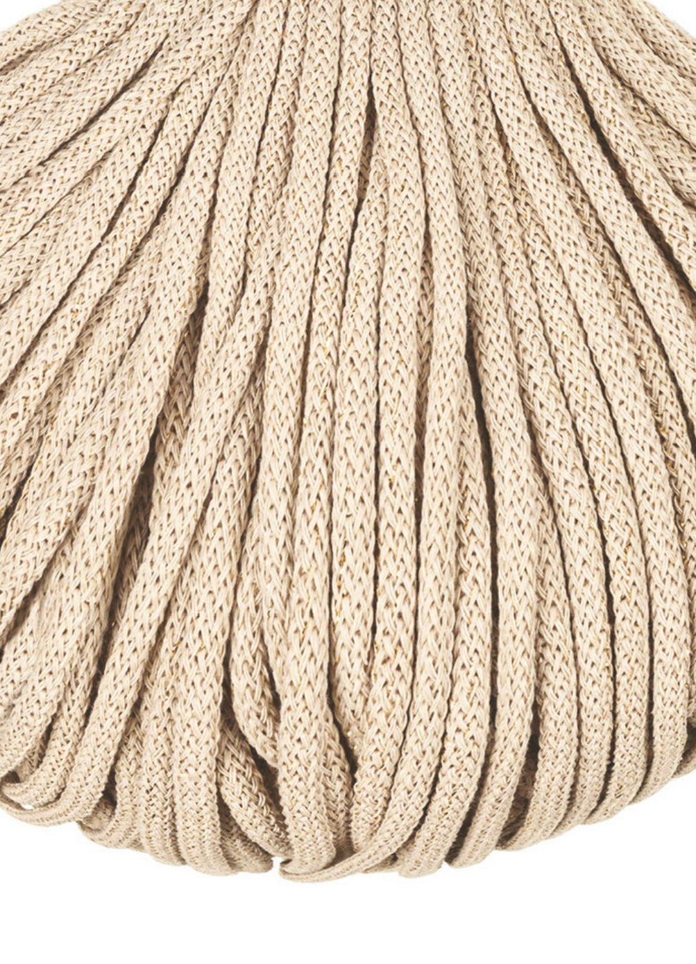 Baumwollkordel Warm Beige 5mm - Benny & Jenny