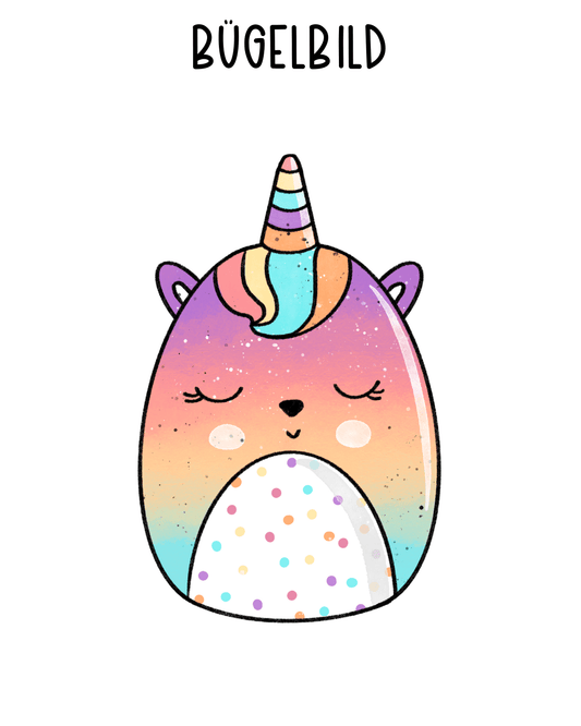 Bügelbild Flauschis Unicorn - Benny & Jenny