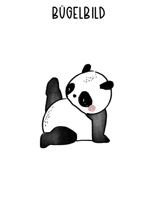 Bügelbild Safariteam Panda - Benny & Jenny