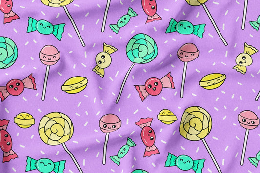 French Terry Bonbons „King Kids Design“ - Benny & Jenny