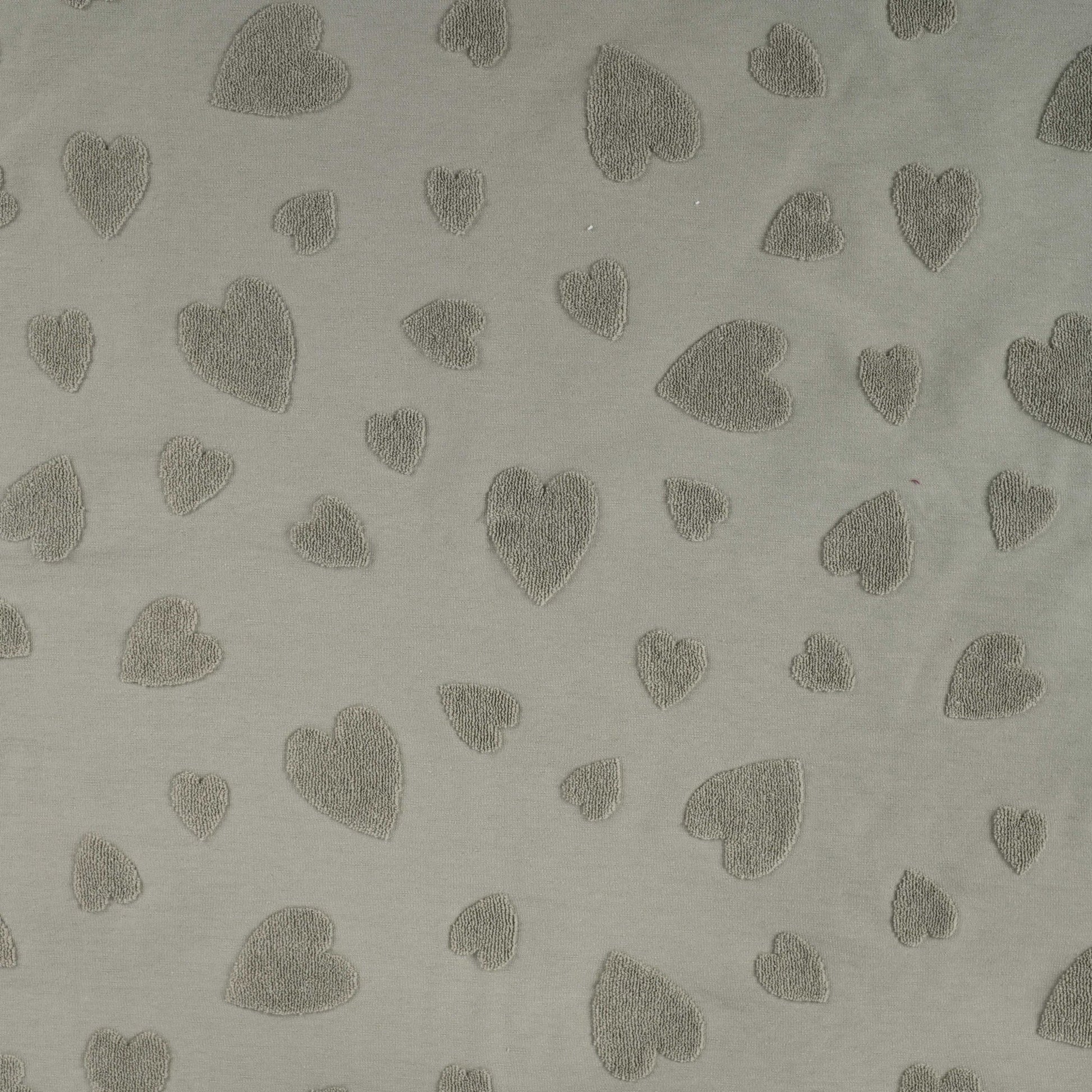 Frotte Herzen Jacquard Khaki - Benny & Jenny