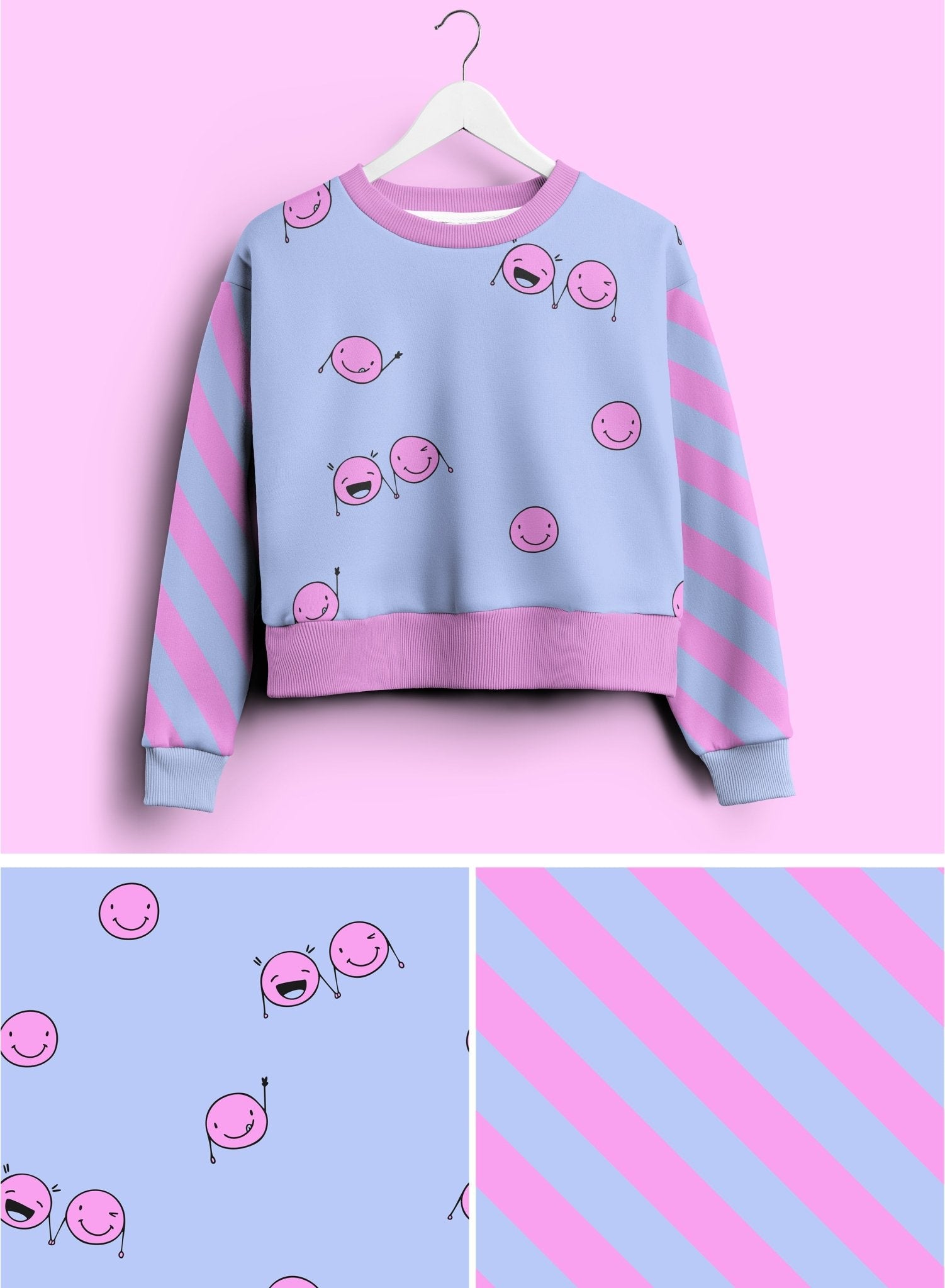 Happy Stripes Blue Blush - Vorbestellung - Benny & Jenny