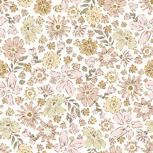 Jersey Floral Earthy - Benny & Jenny