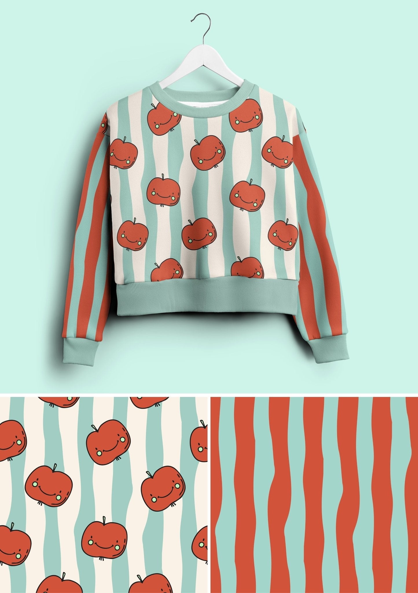 Kombi Apfelchen Wild Stripes - Vorbestellung - Benny & Jenny