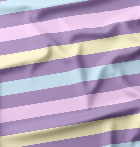 Kombi Pferdchen Stripes Purple - Vorbestellung - Benny & Jenny