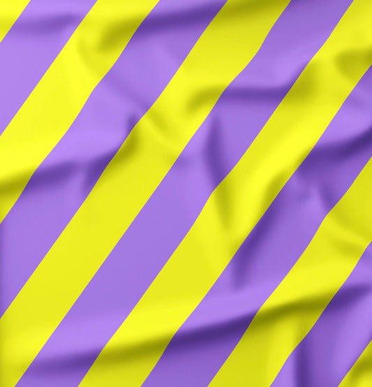 Kombi Stripes Bananas Funky Purple - Vorbestellung - Benny & Jenny