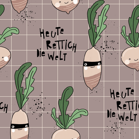 Rettich Grid Taupe - Benny & Jenny