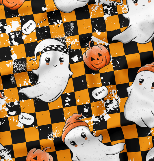 Spooky Fun Orange Checker - Vorbestellung - Benny & Jenny