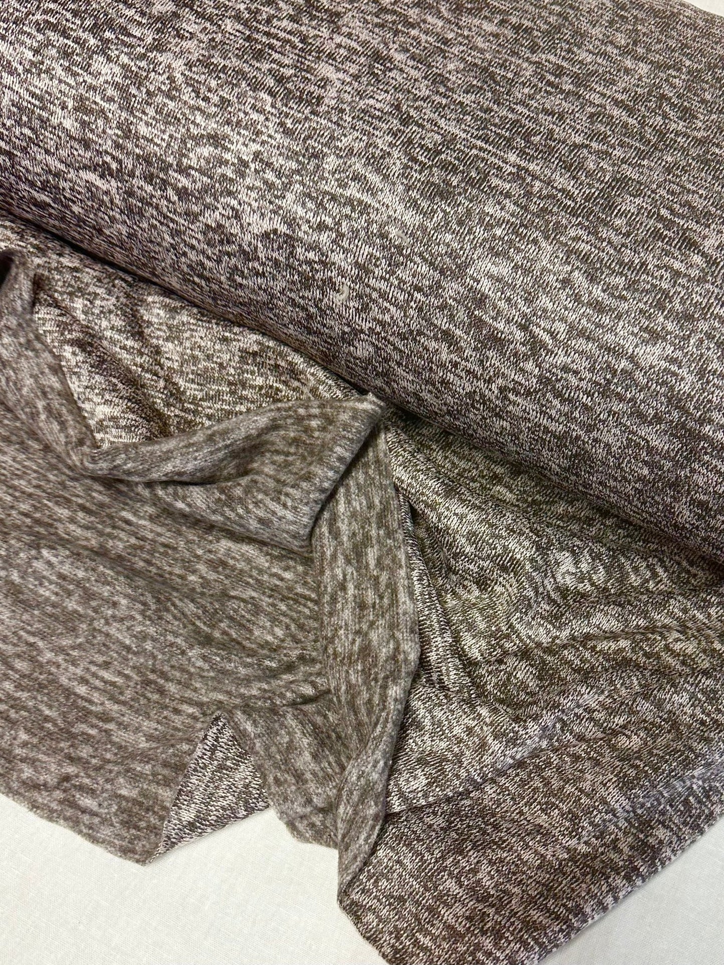 Strick Sweat Schoko meliert - Benny & Jenny